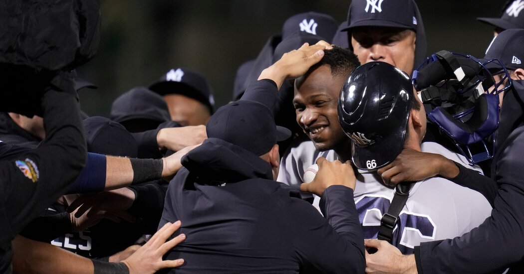 Yankees Pitcher Throws M.L.B.’s First Perfect Game Since 2012