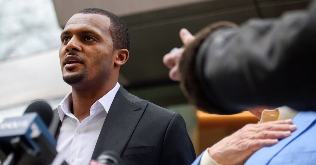 N.F.L. Increases Penalties for Sexual Misconduct in Light of Deshaun Watson Case