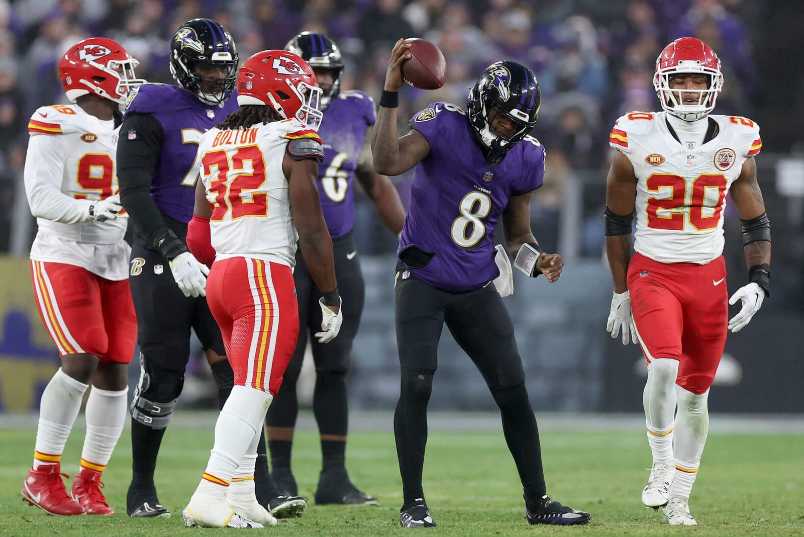 Jones: Ravens strayed from their identity against Chiefs, and paid the price