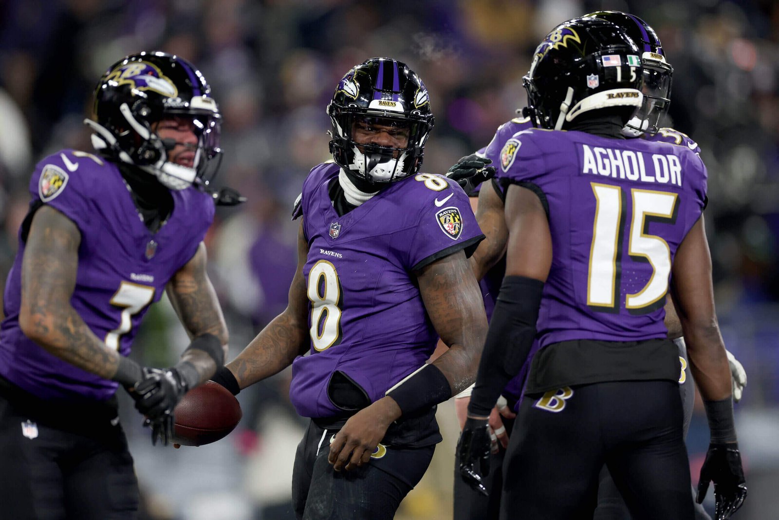 Lamar Jackson challenges teammates at halftime, then carries Ravens to AFC Championship