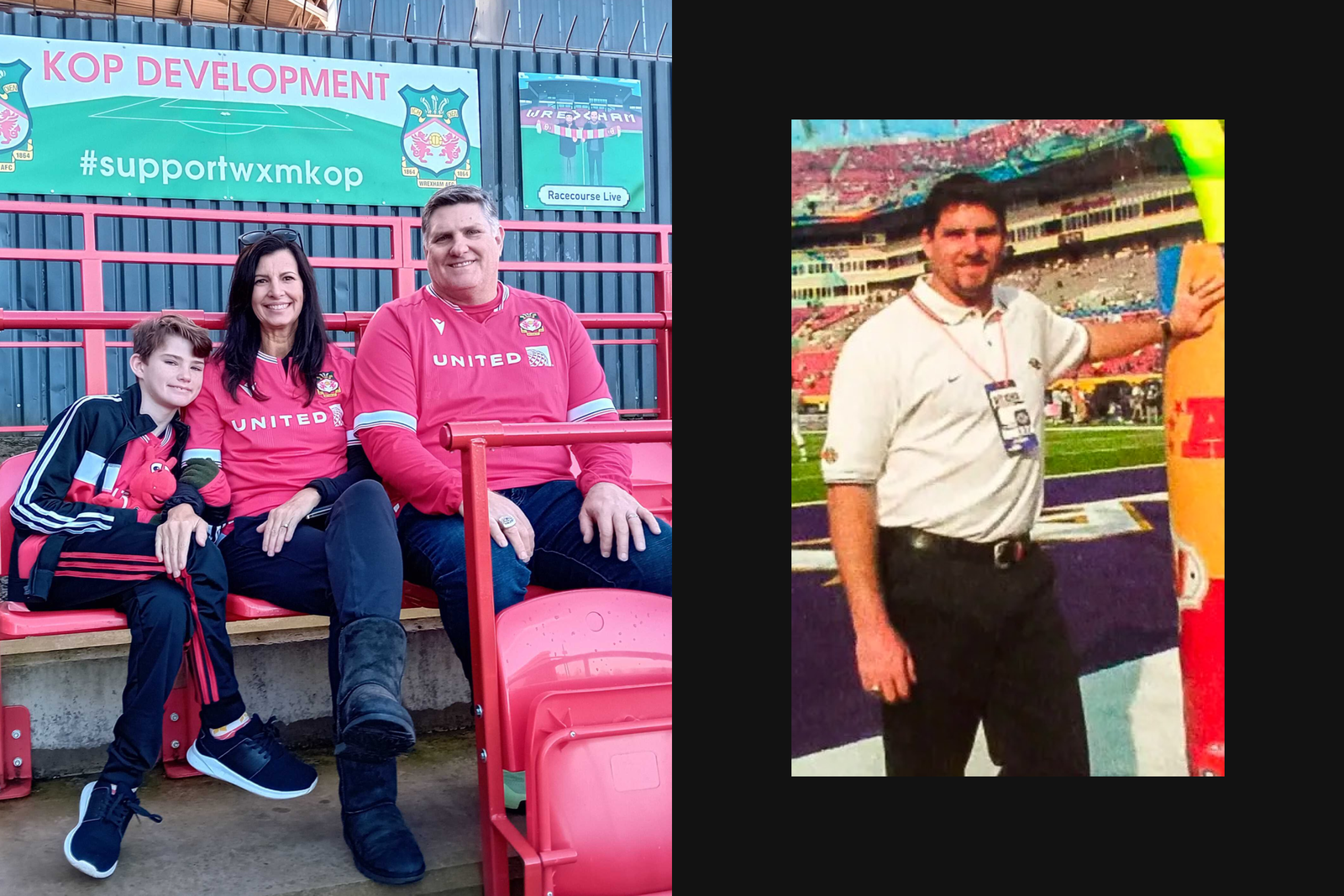 The Super Bowl winning coach and his family who have fallen in love with Wrexham