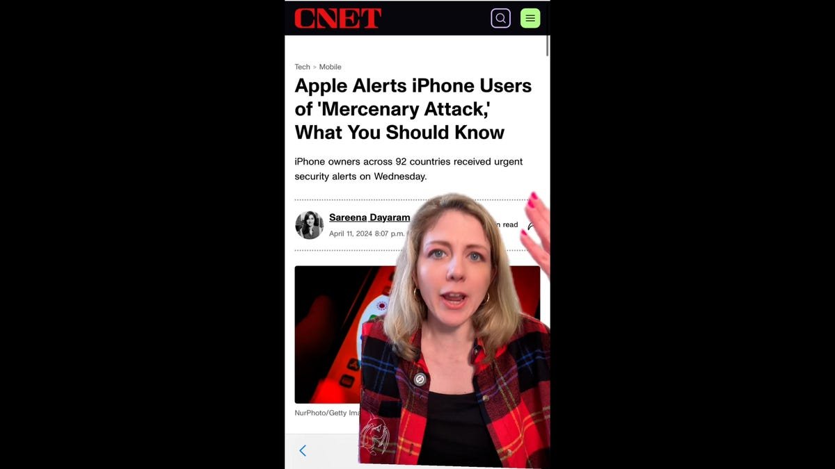 Apple &apos;Mercenary Attack&apos; on iPhones Explained - Video