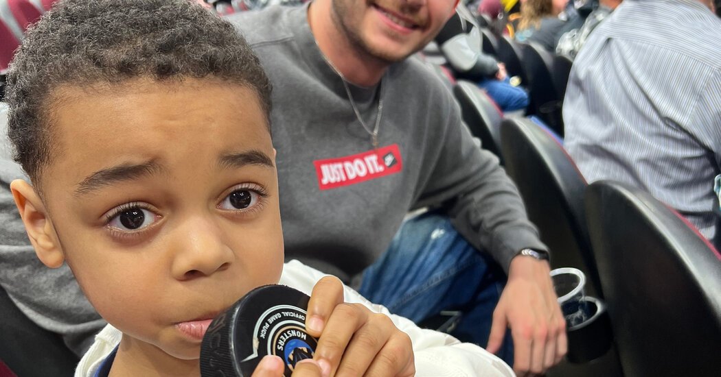 At This Hockey Game, the Biggest Save Might Have Kept a Boy Alive