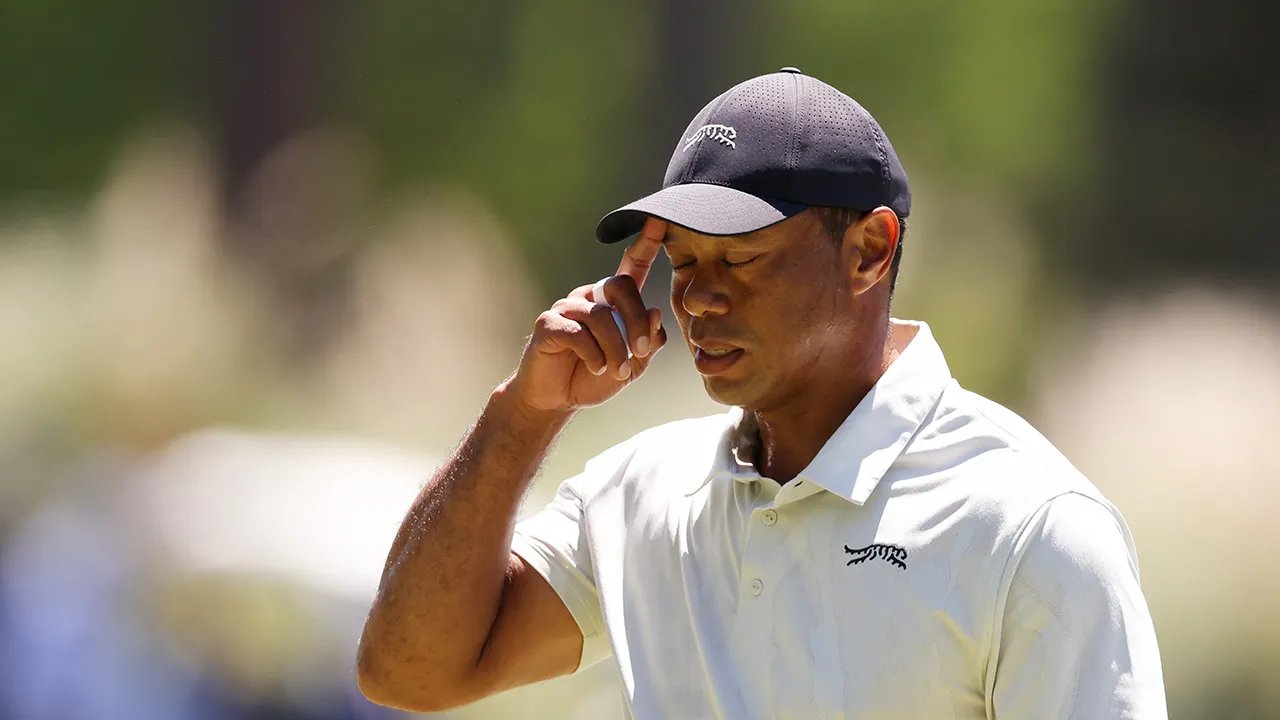 Tiger Woods posts his worst Masters score ever, falling out of contention